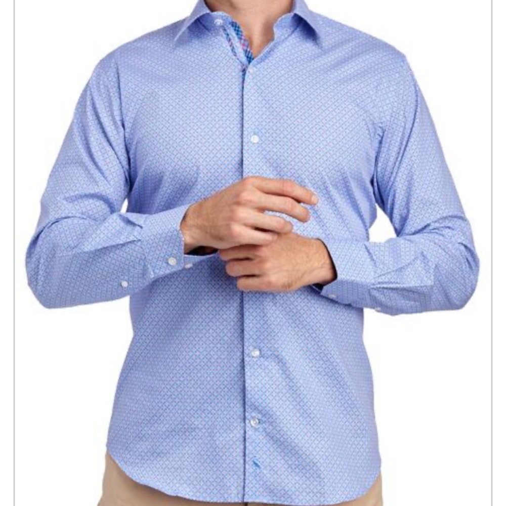 TAILORBYRD COLLECTION Geometric Woven Shirt